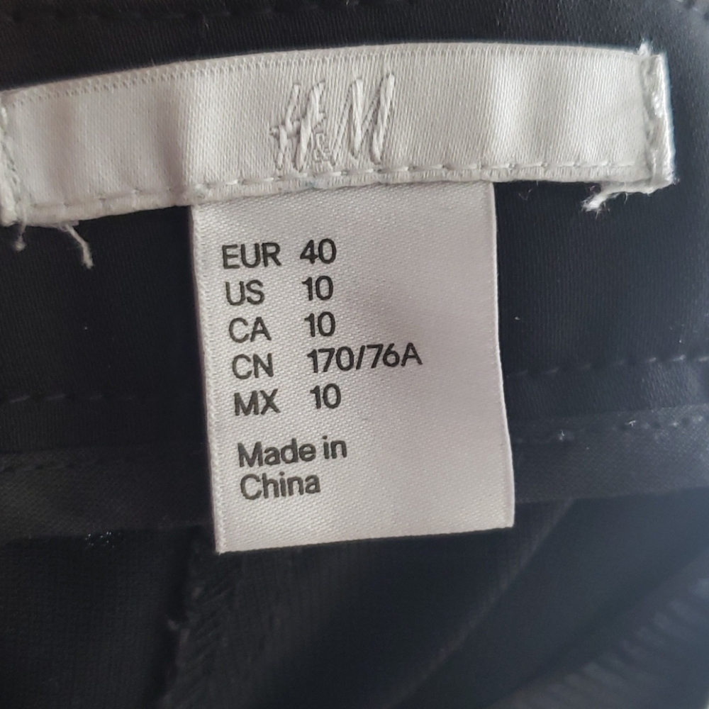 H&M black trouser